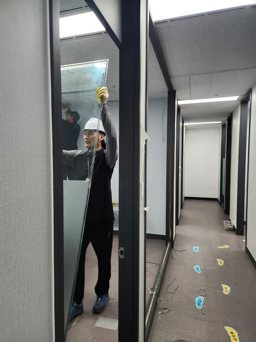 원주 OO대학교 부분철거 시공 사진