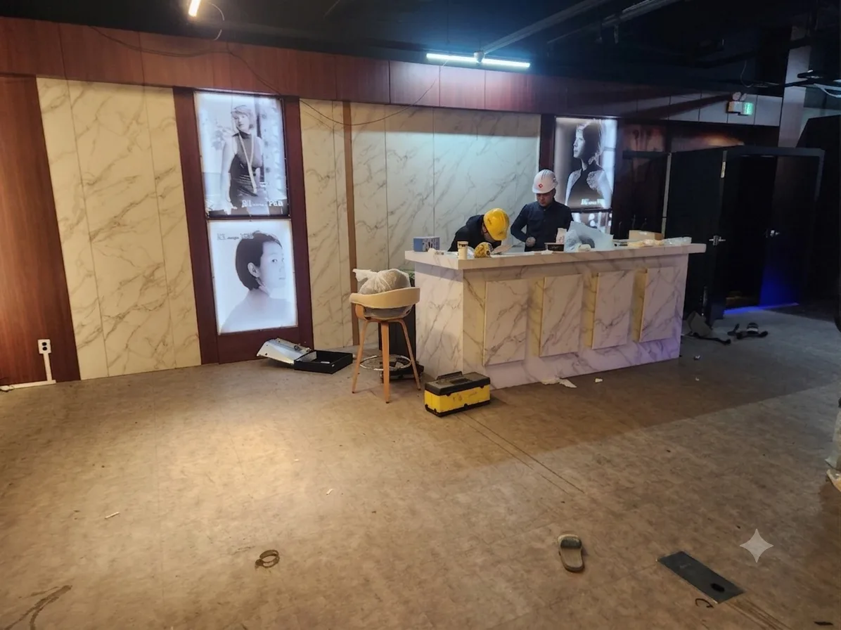 일산 게임방 철거 현장 시공 사진 5