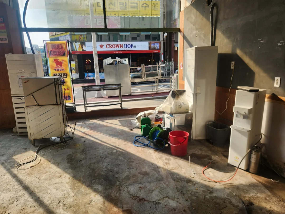 대전 마포갈매기 철거 현장 시공 사진 12